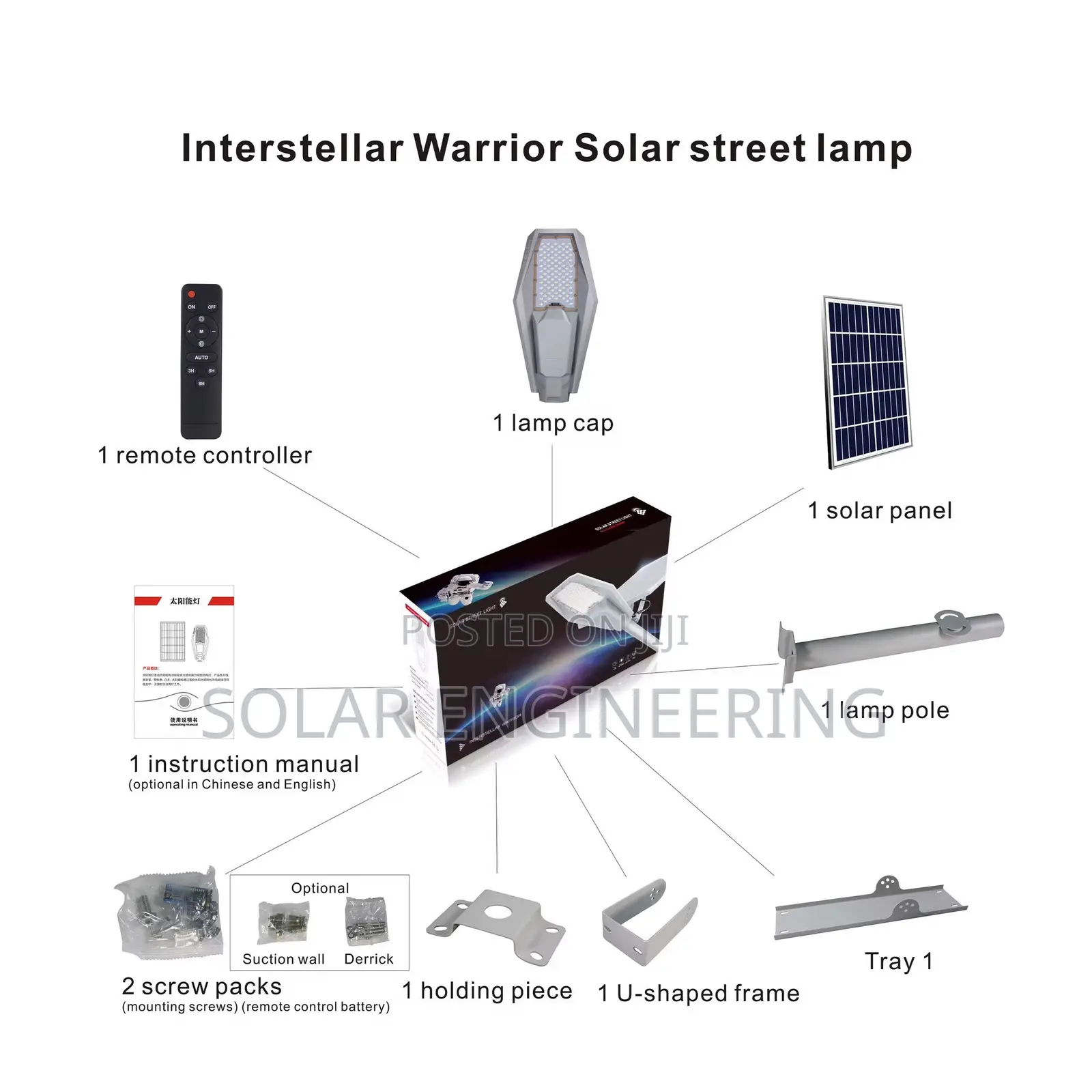 Solar Streetlights 200watts-400watts