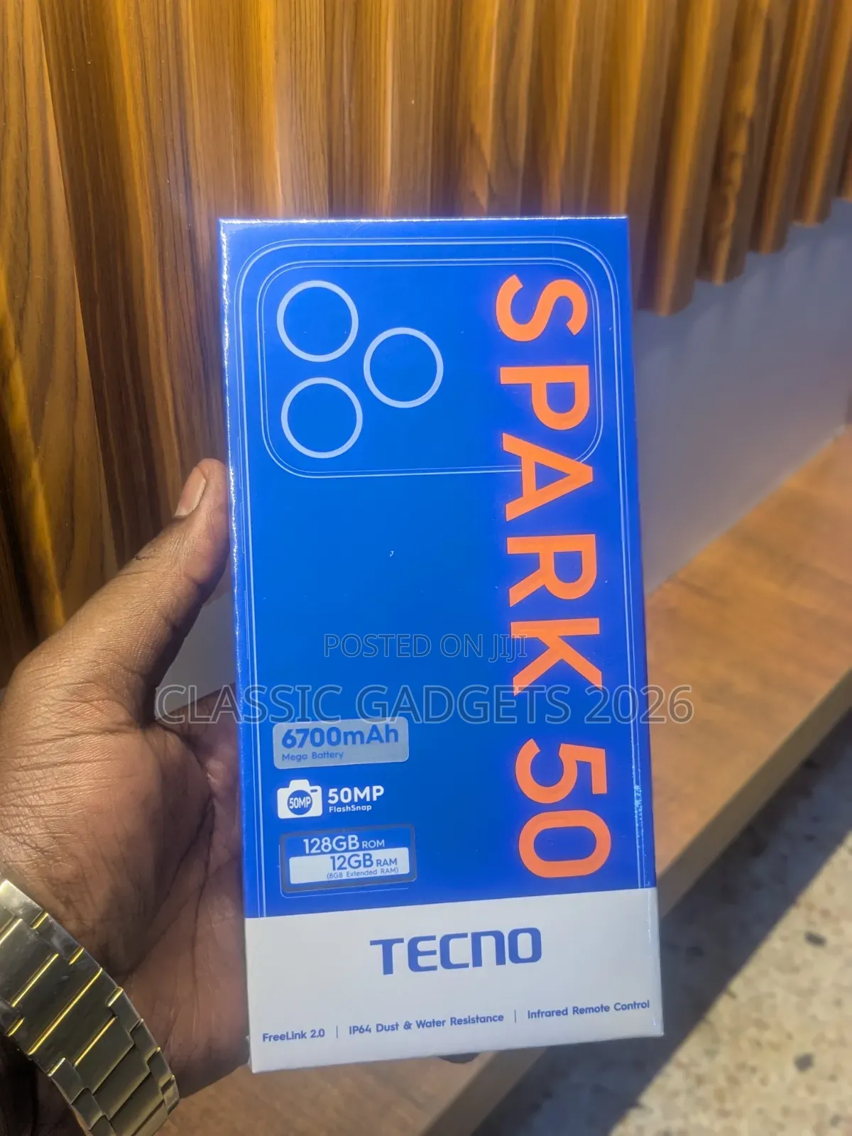 New Tecno Spark 50 128 GB Green