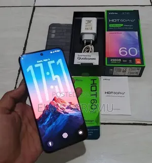 New Infinix Hot 60 Pro+ 256 GB Black