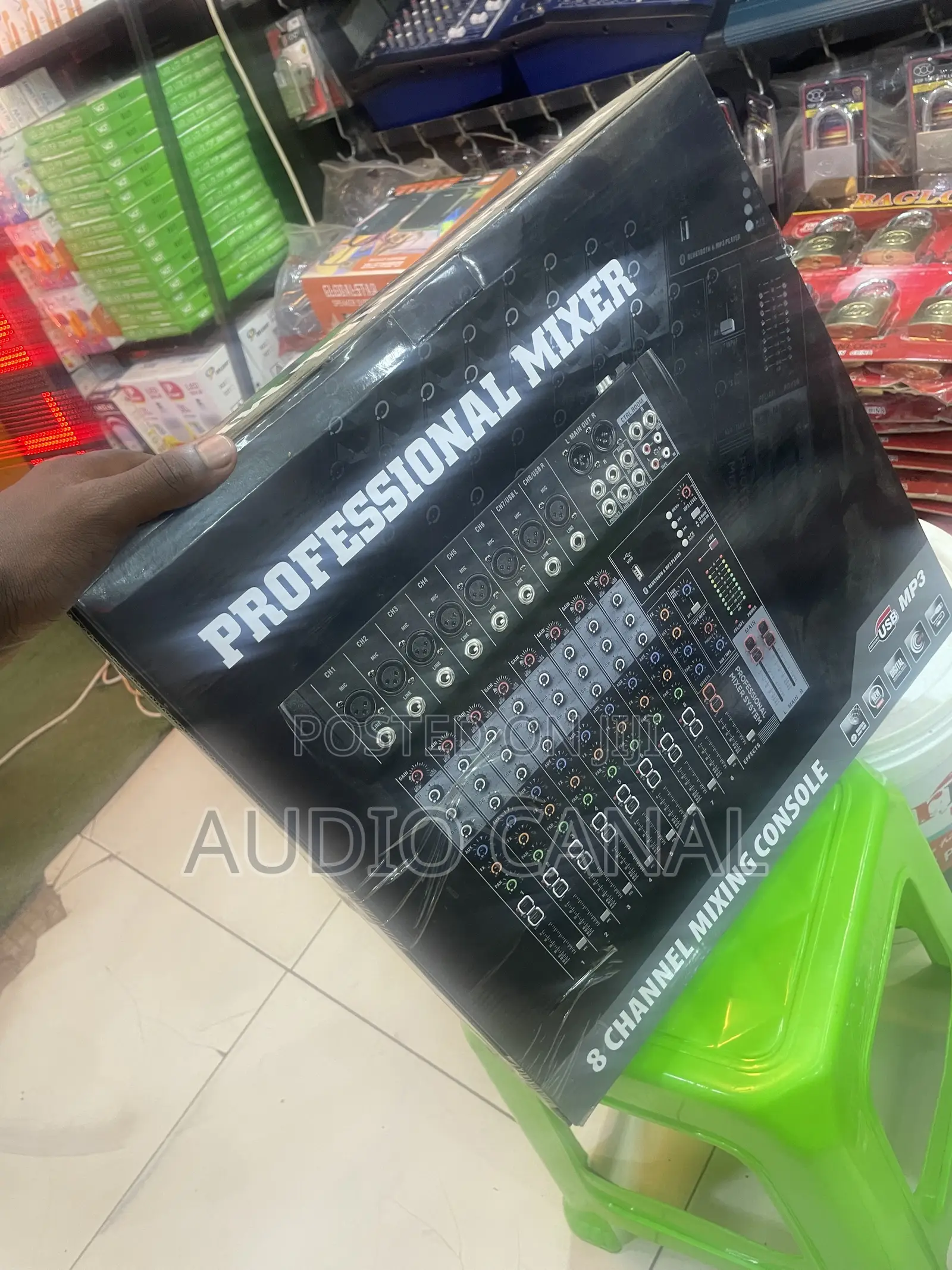 Unique 8 Channel Live Mixer