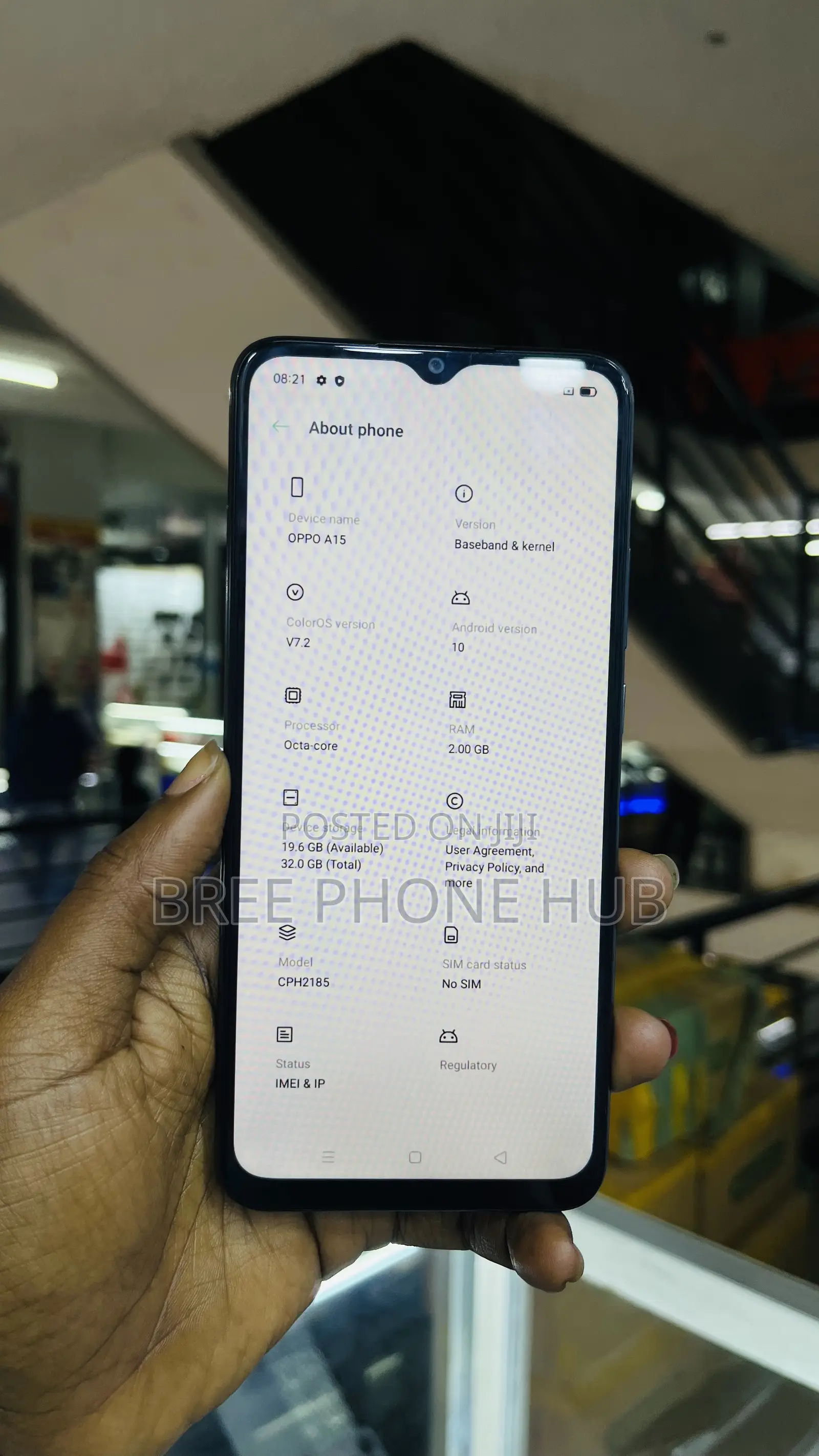 Oppo A15 32 GB Black