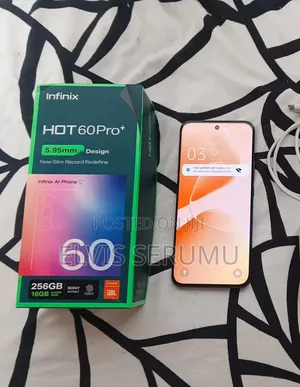 New Infinix Hot 60 Pro+ 256 GB Black