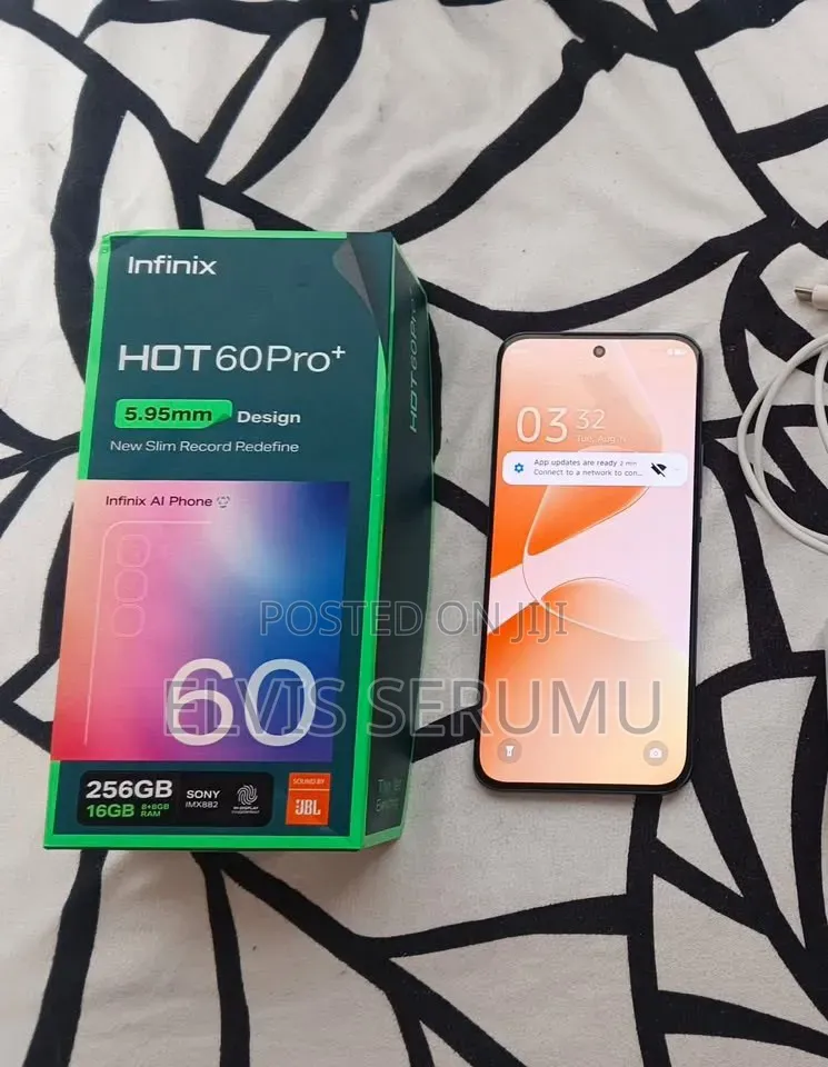 New Infinix Hot 60 Pro+ 256 GB Black