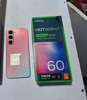 New Infinix Hot 60 Pro+ 256 GB Black