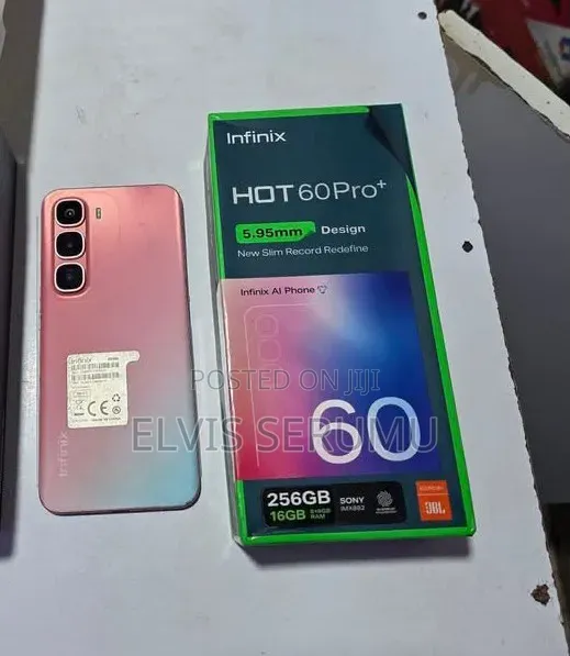 New Infinix Hot 60 Pro+ 256 GB Black