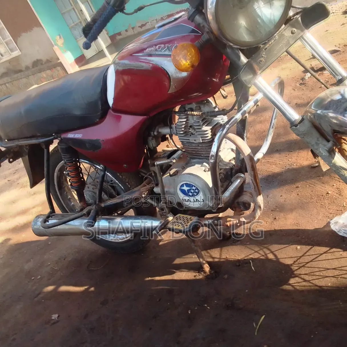 Bajaj Boxer 100 2015 Red
