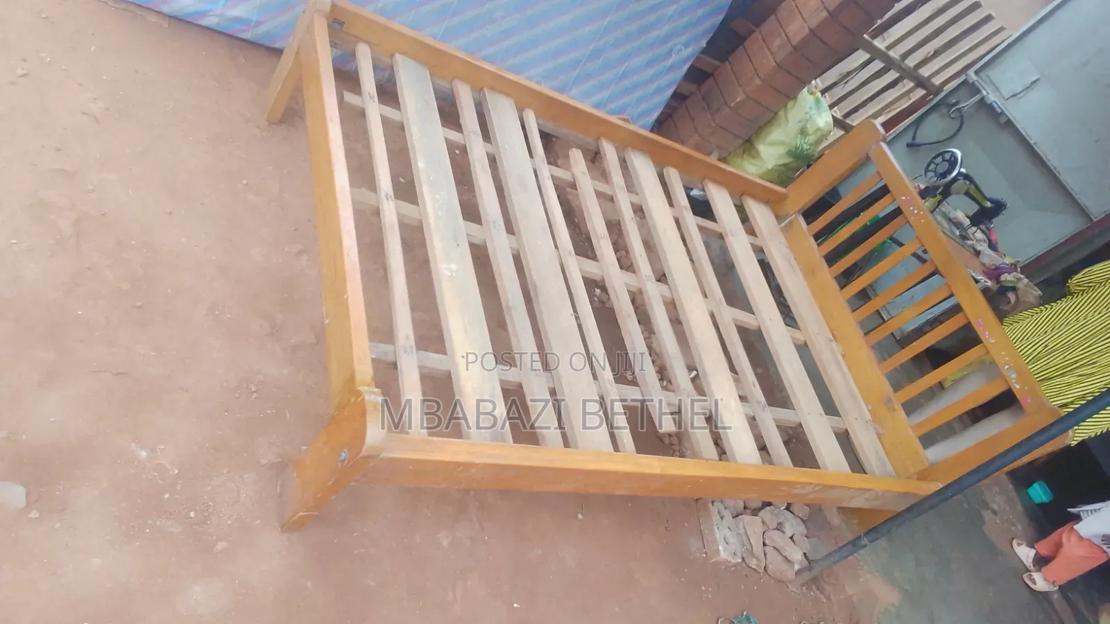 Used 4by6 Wooden Bed on Sale