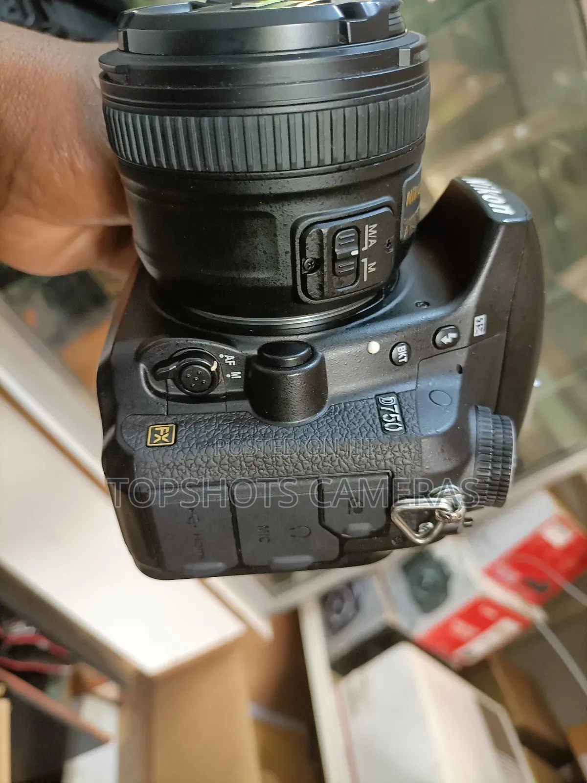 Nikon D750 With 50mm F1.8 Prime Lens