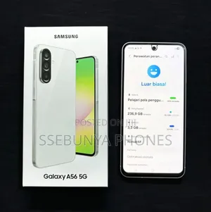 New Samsung Galaxy A56 256 GB White
