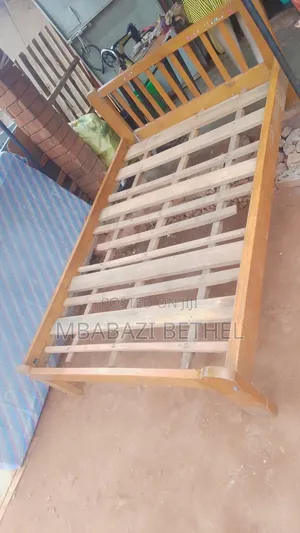 Used 4by6 Wooden Bed on Sale