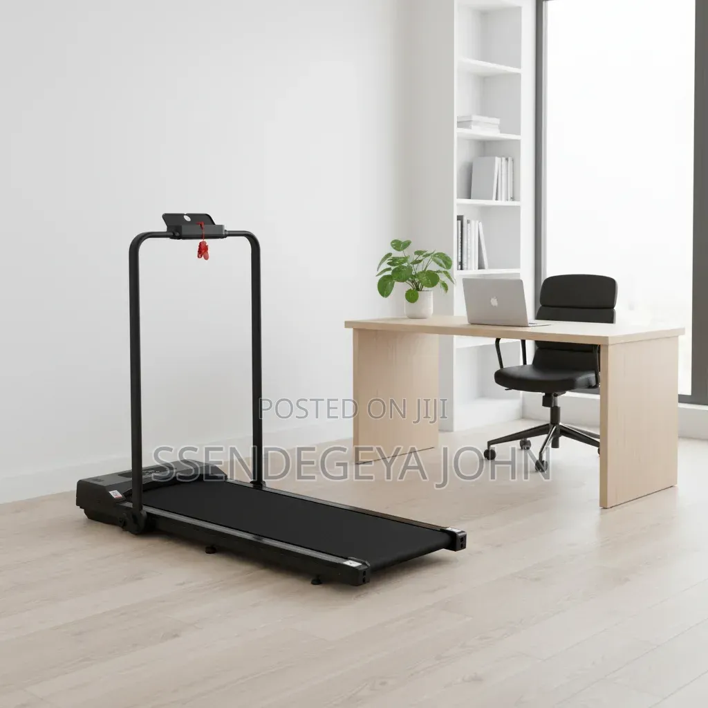 Compact 2-in-1 Folding Walking Pad and Under-Desk Treadmill