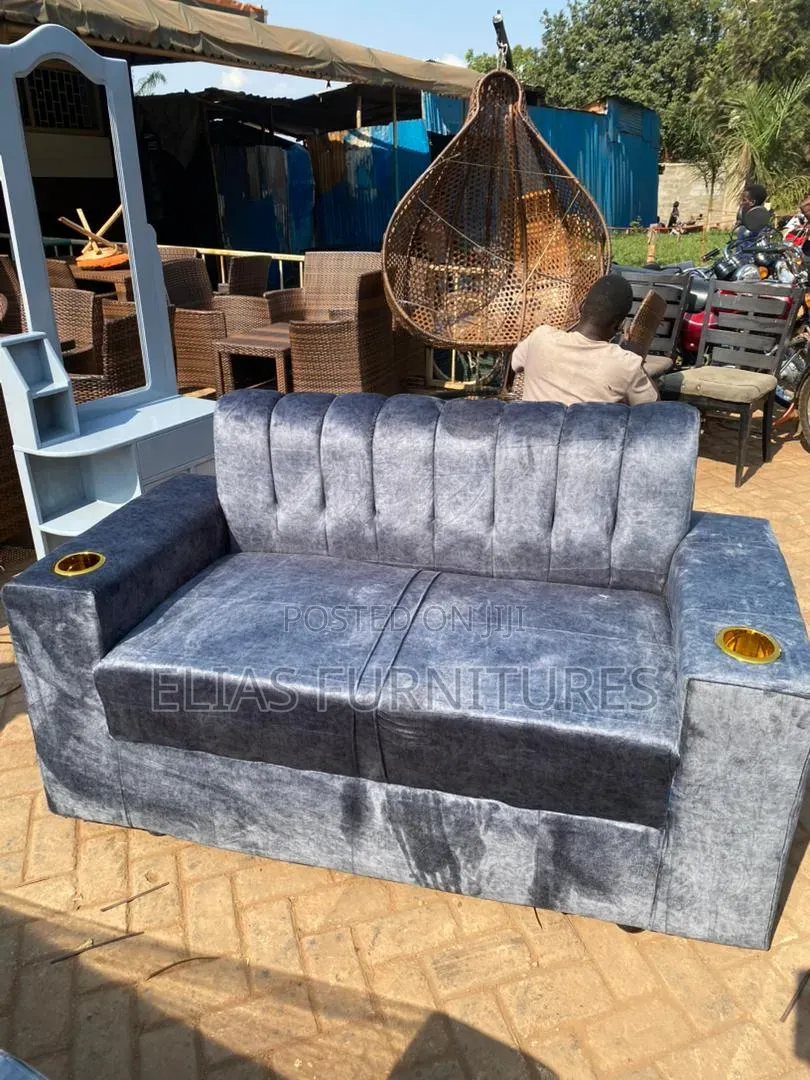 Silver Grey Sofa