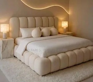 Simple Bubble Bed at Low Cost With Side Drawers