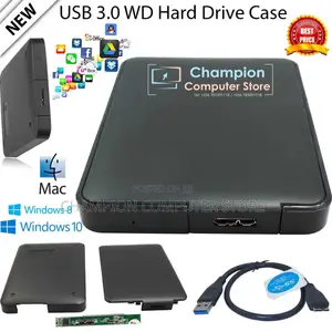 Western Digital WD Elements External Hard Disk Casing USB 3.0 SATA Enc
