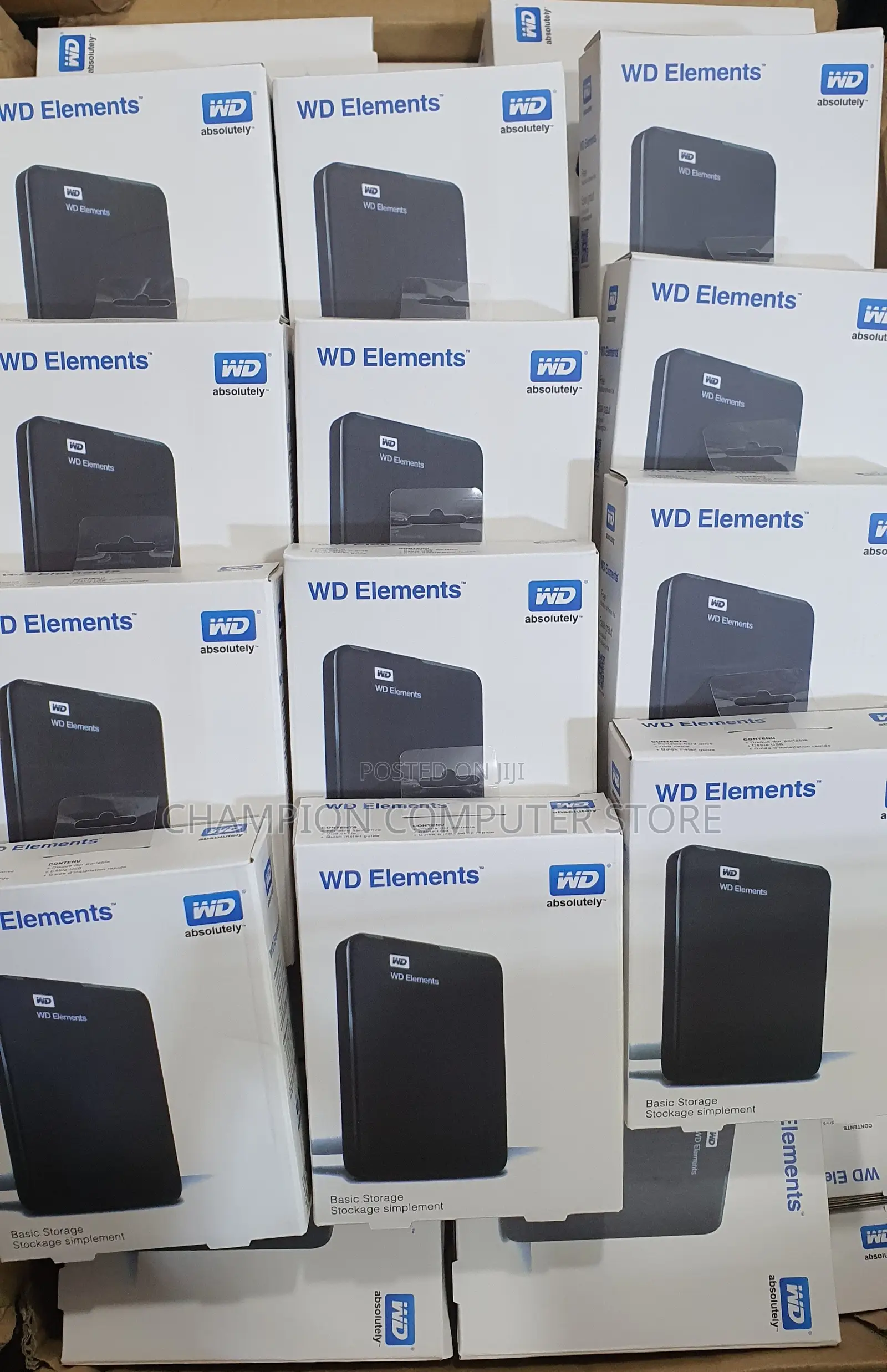 Western Digital WD Elements External Hard Disk Casing USB 3.0 SATA Enc