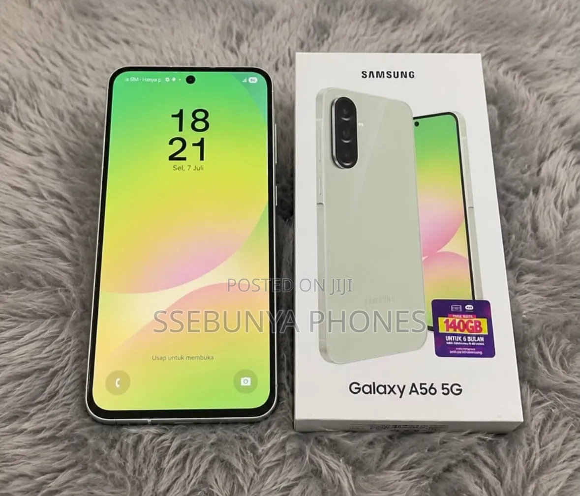 New Samsung Galaxy A56 256 GB Green