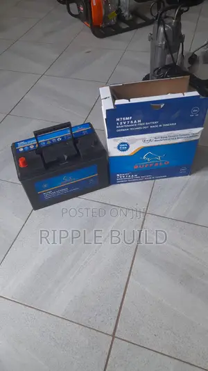 75Ah Buffalo N75/R Right Hand Car Battery 600CCA 12V