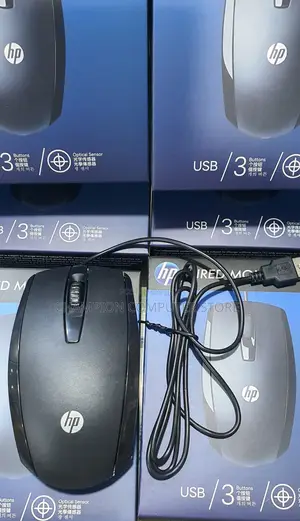 HP X500 Wired Optical USB Mouse