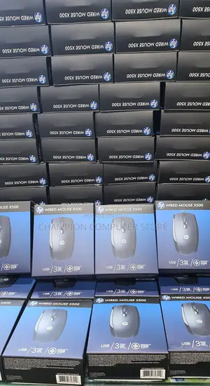 HP X500 Wired Optical USB Mouse