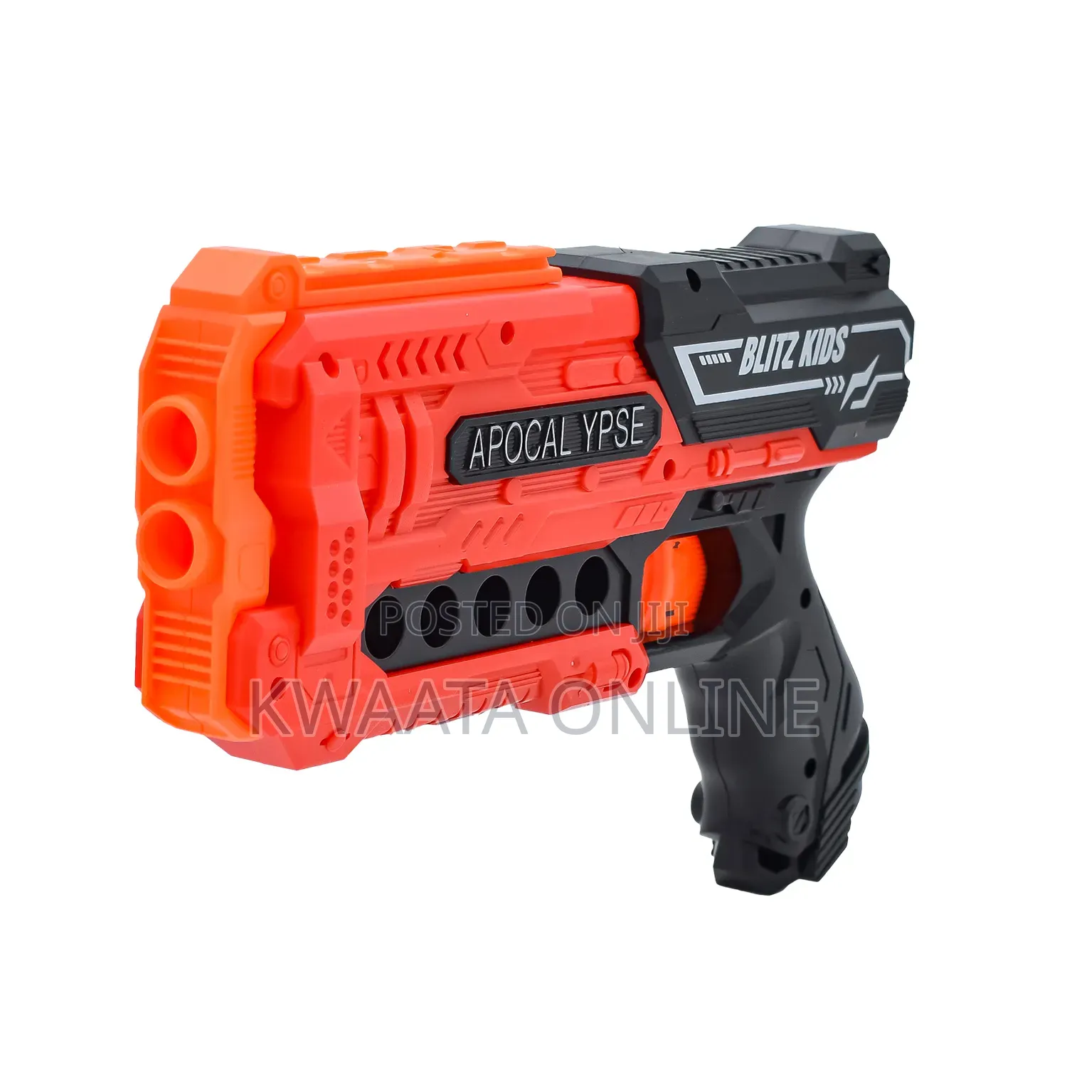 Kids' Foam Dart Shooting Toy Gun With 12 Darts Soft Bullets