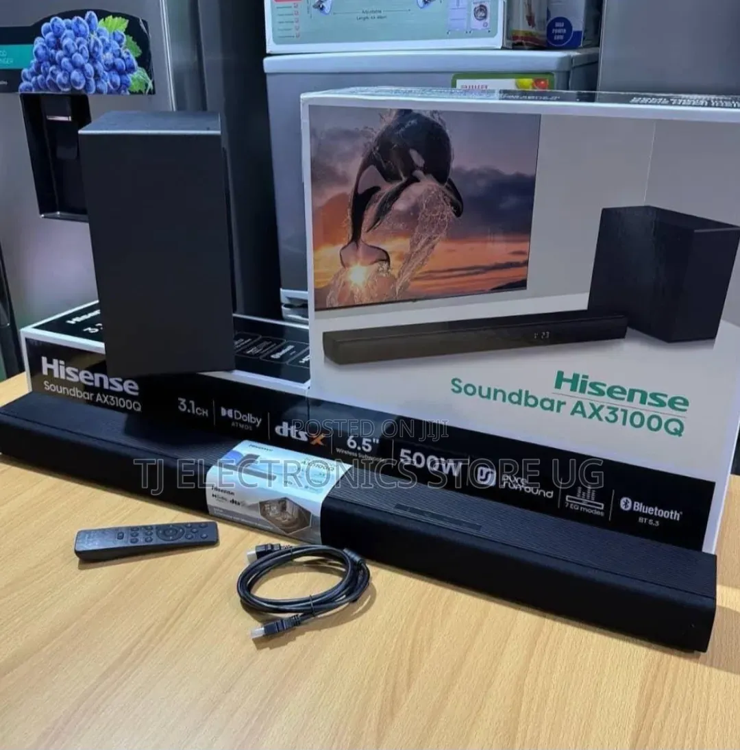 Hisense Ax3100 Dolby Atmos 3.1ch Sound Bar Now Available