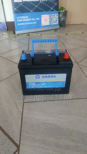 65Ah Varda N65/L Left Hand Car Battery 580CCA 12V