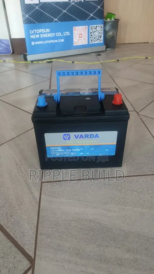 65Ah Varda N65/L Left Hand Car Battery 580CCA 12V