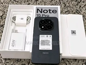 New Xiaomi Redmi Note 15 Pro 512 GB Black