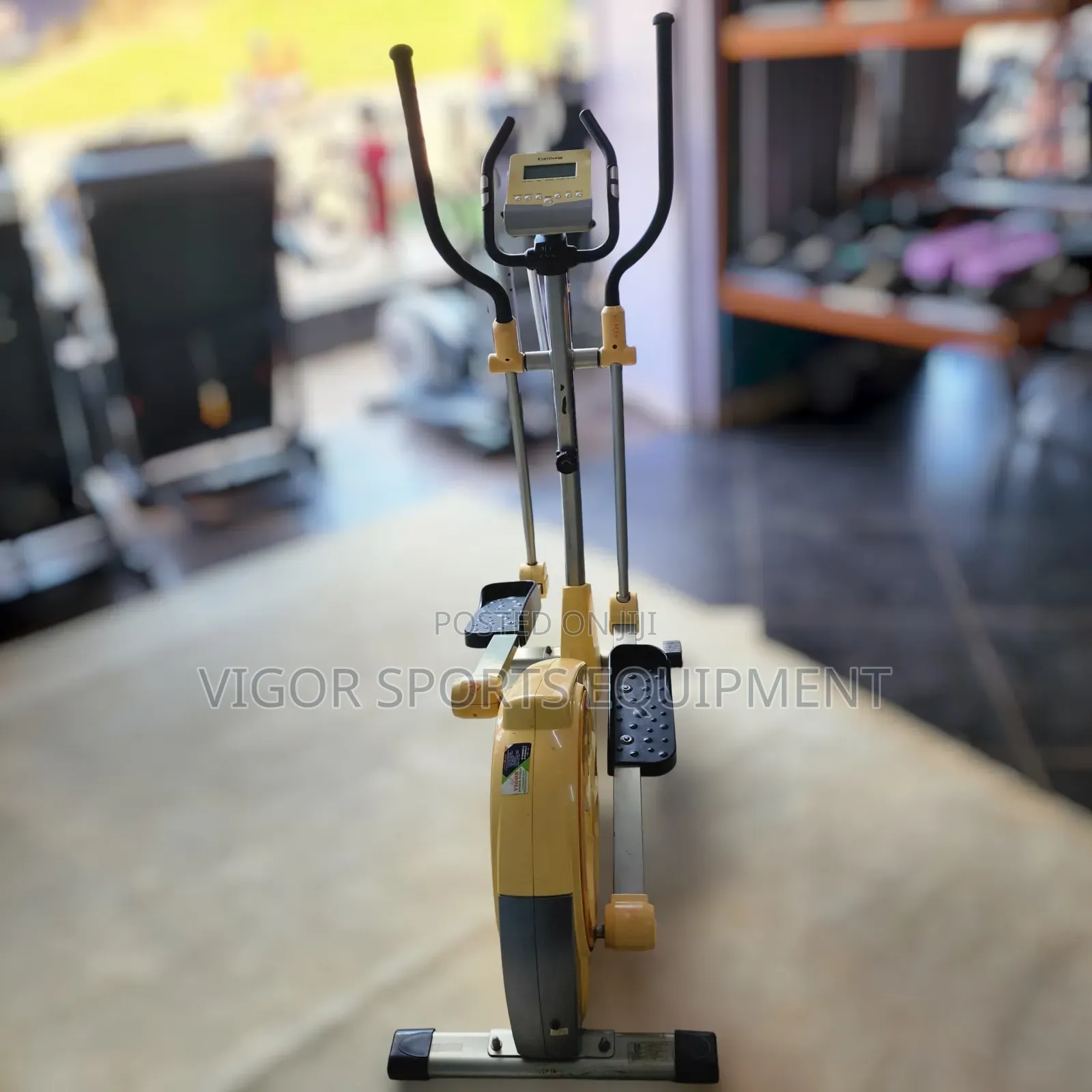 Green Bike Cross Trainer