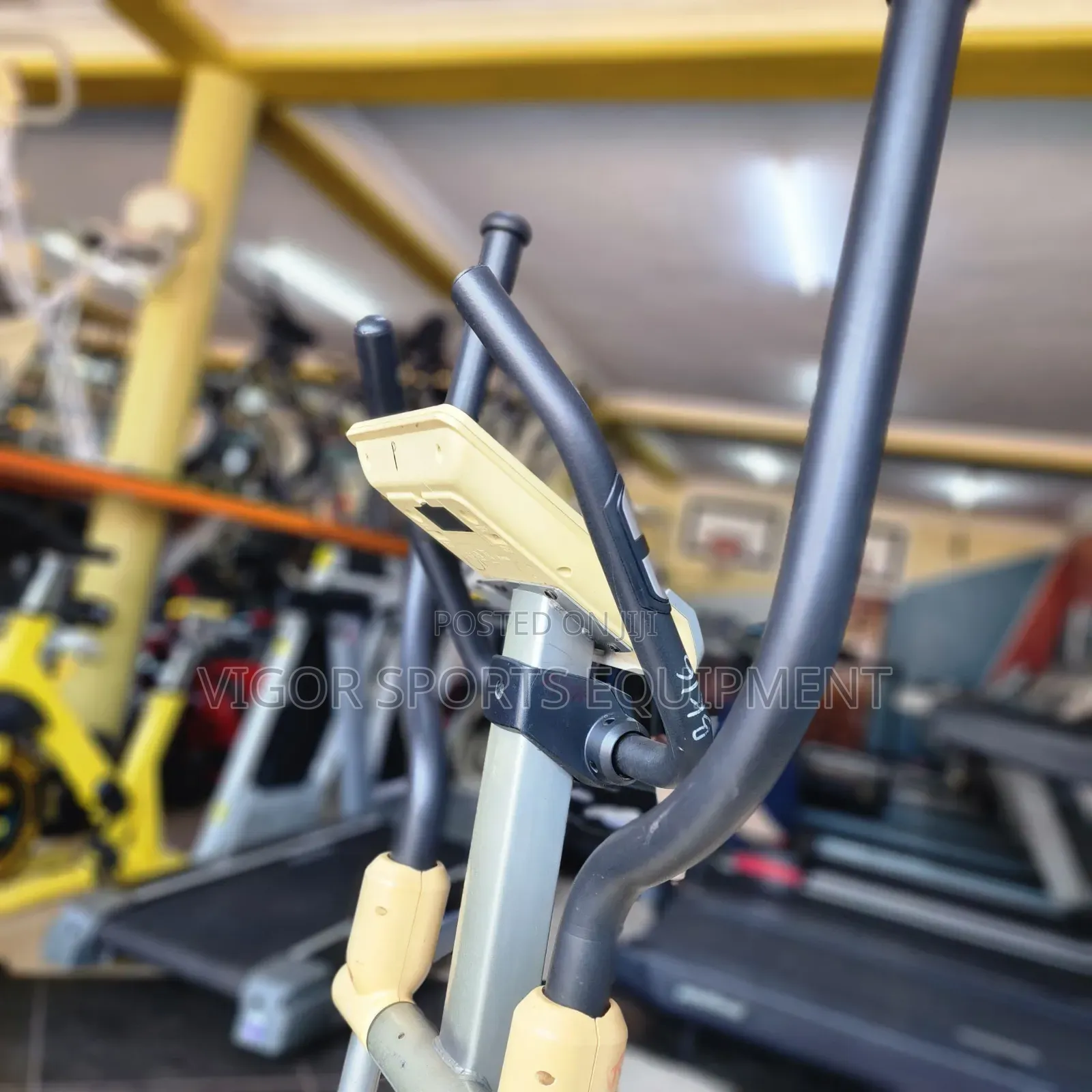 Green Bike Cross Trainer