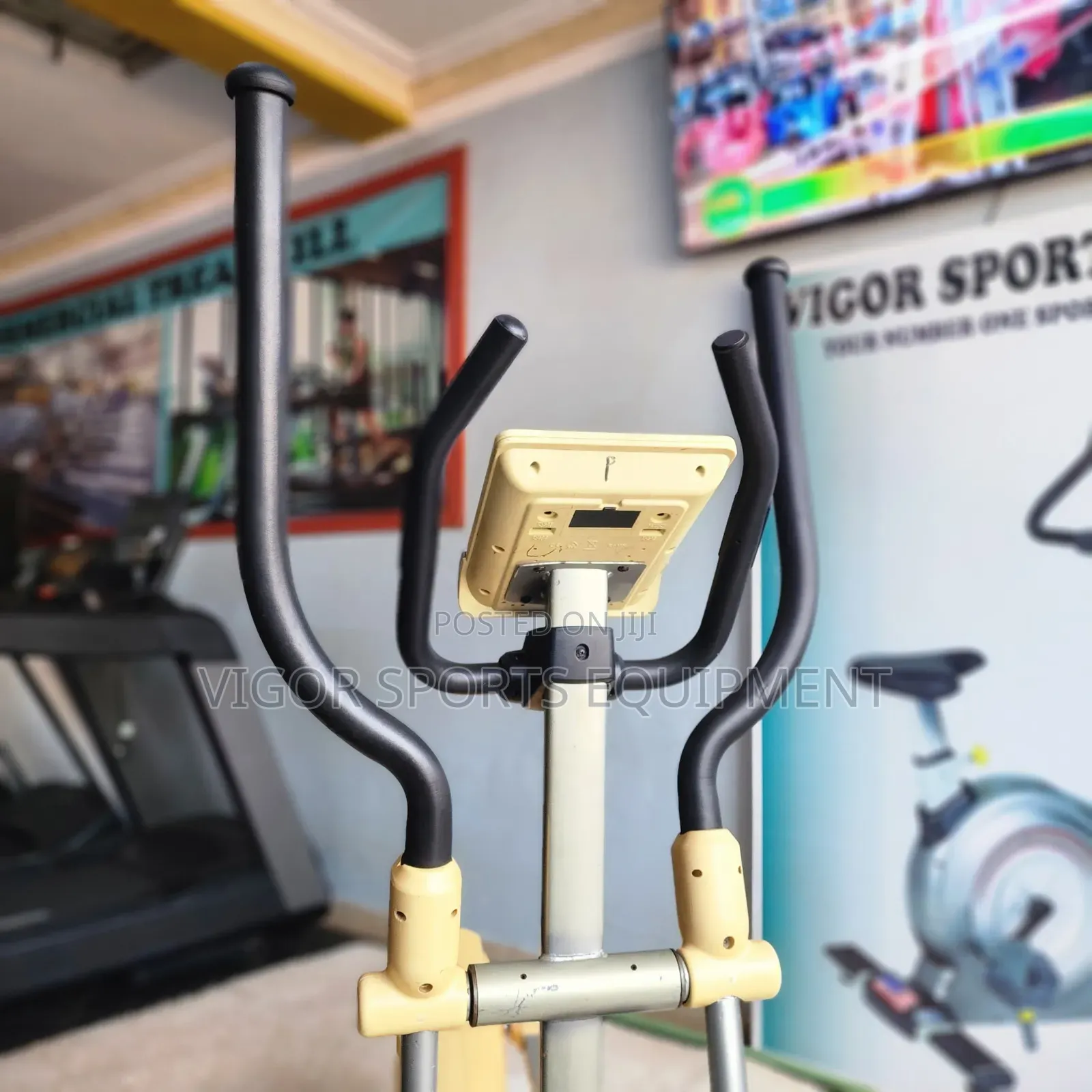 Green Bike Cross Trainer