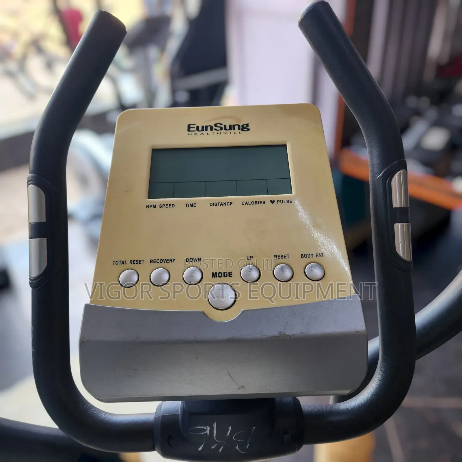 Green Bike Cross Trainer