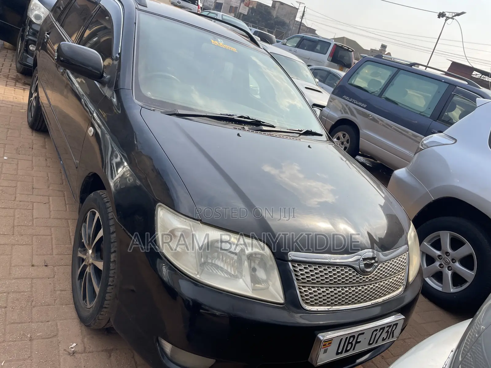 Toyota Corolla Fielder 2007 Black