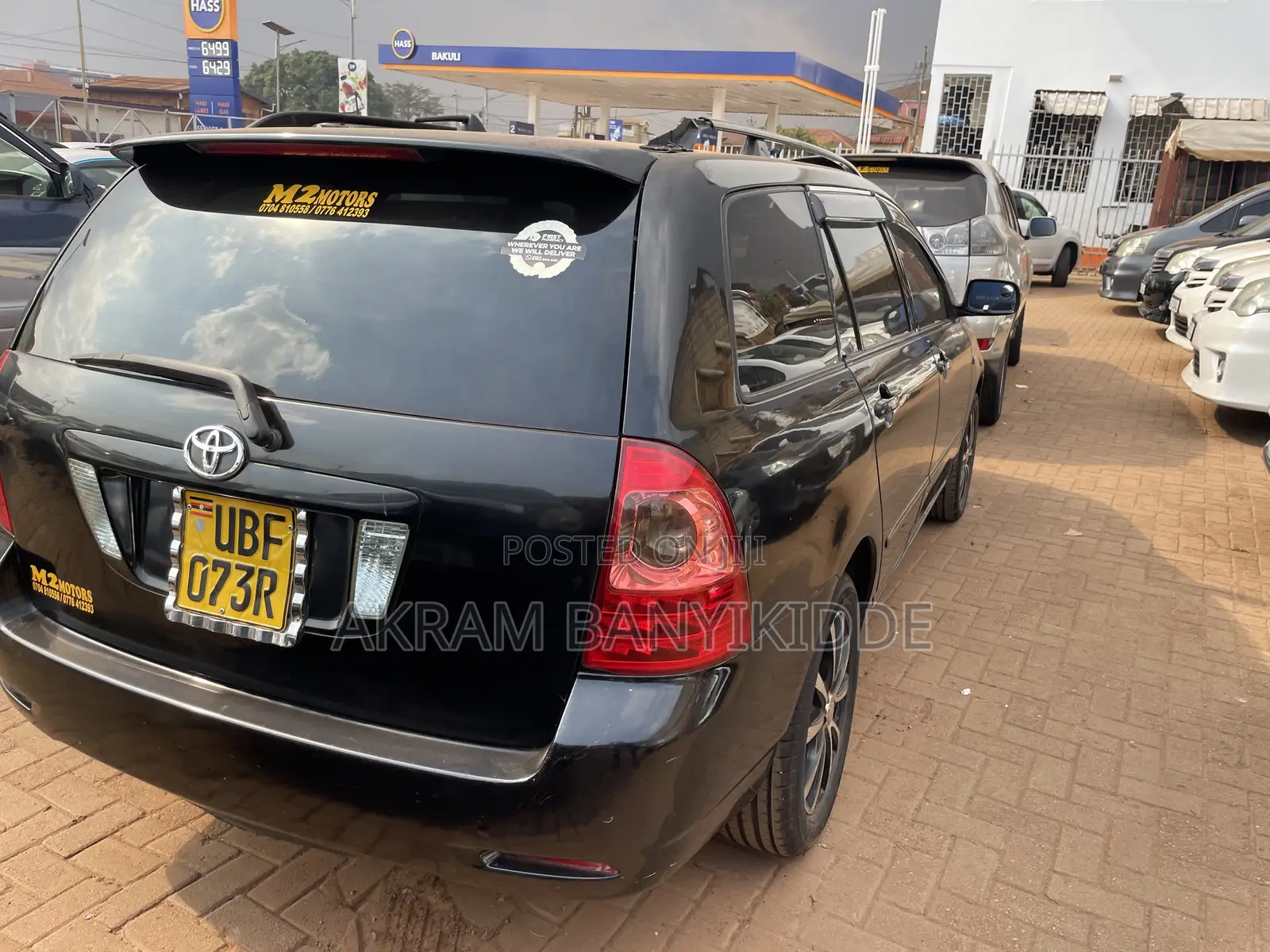 Toyota Corolla Fielder 2007 Black