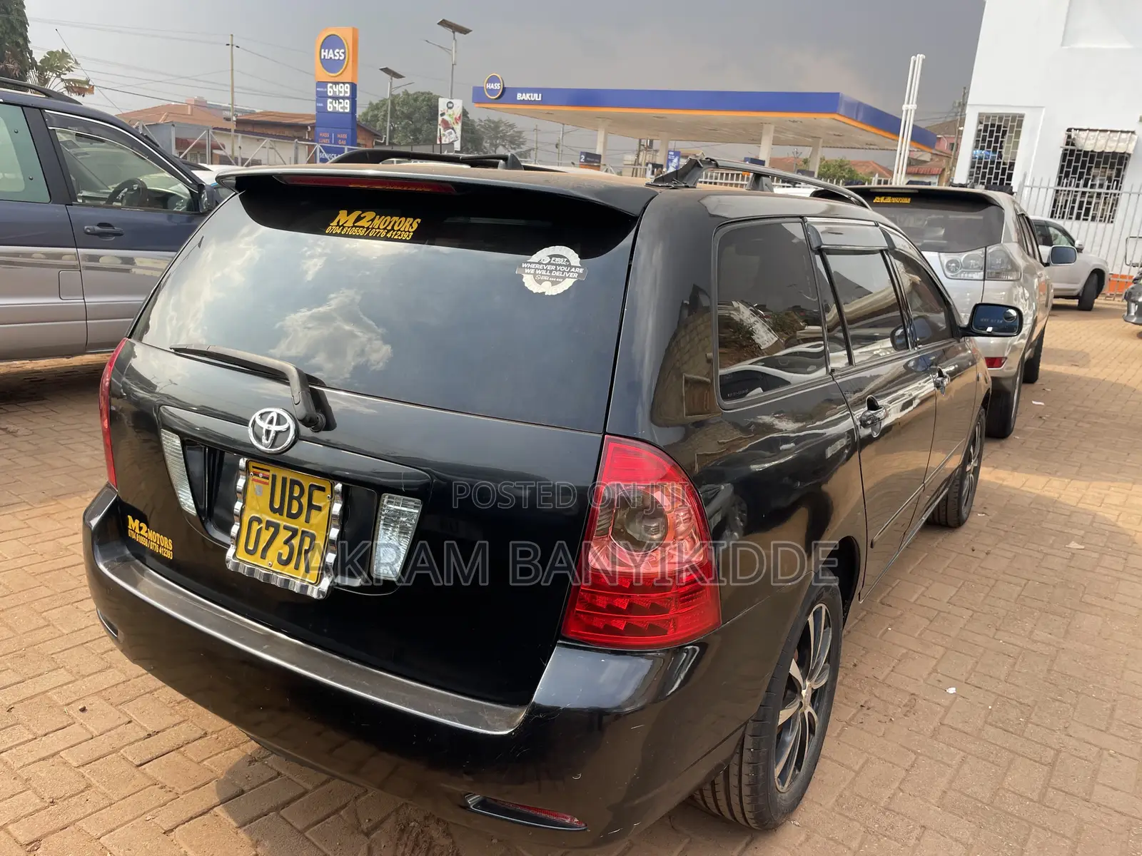 Toyota Corolla Fielder 2007 Black