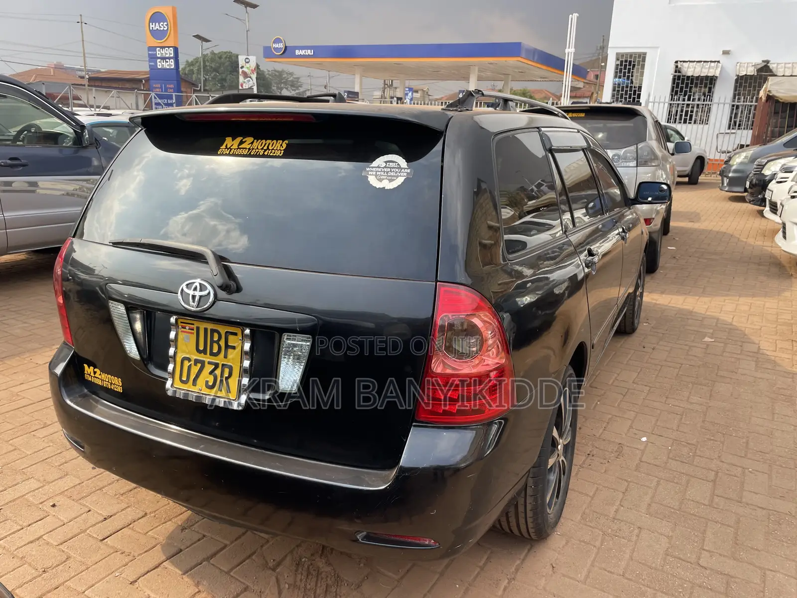 Toyota Corolla Fielder 2007 Black