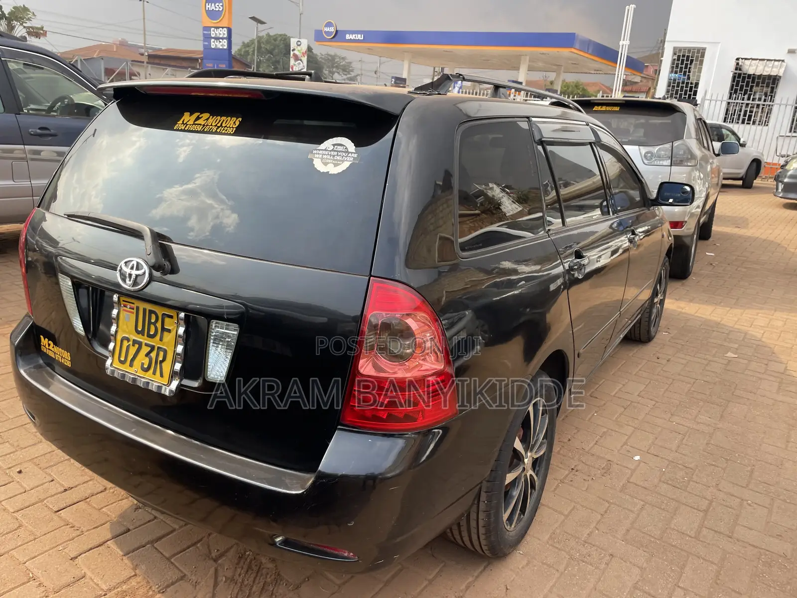 Toyota Corolla Fielder 2007 Black