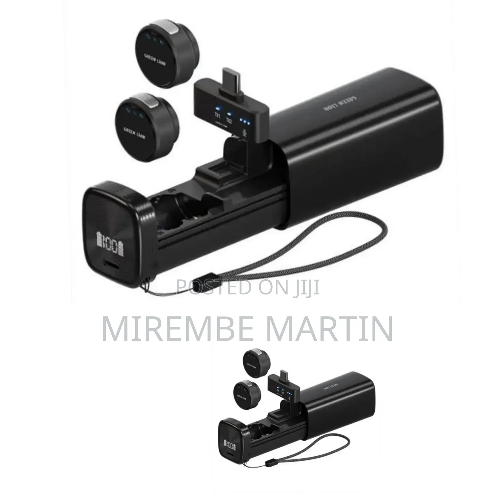 Green Lion GM-93X Wireless Microphone - Type-C Devices With a 40