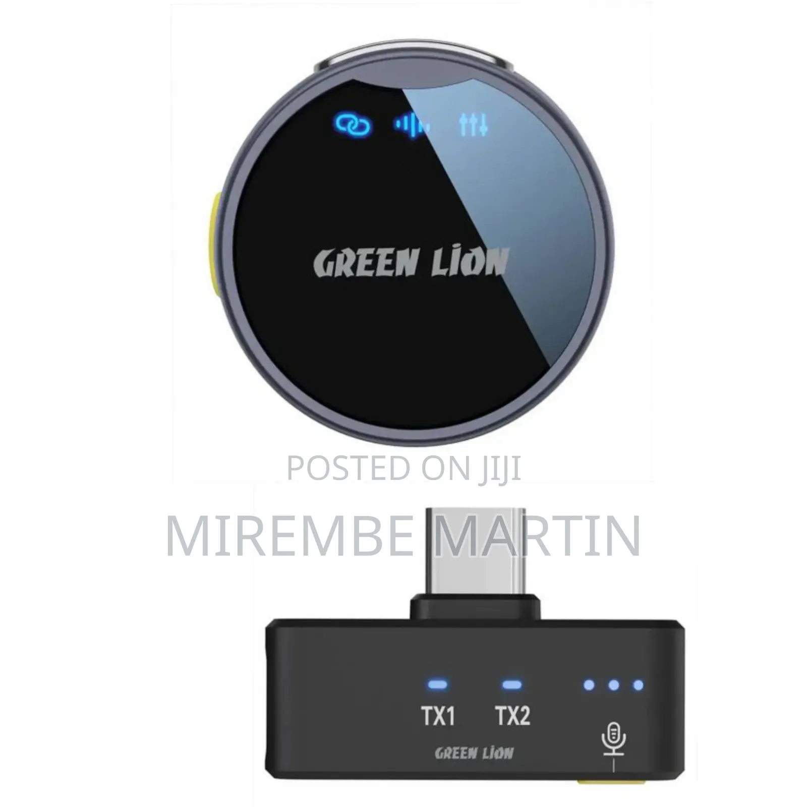 Green Lion GM-93X Wireless Microphone - Type-C Devices With a 40