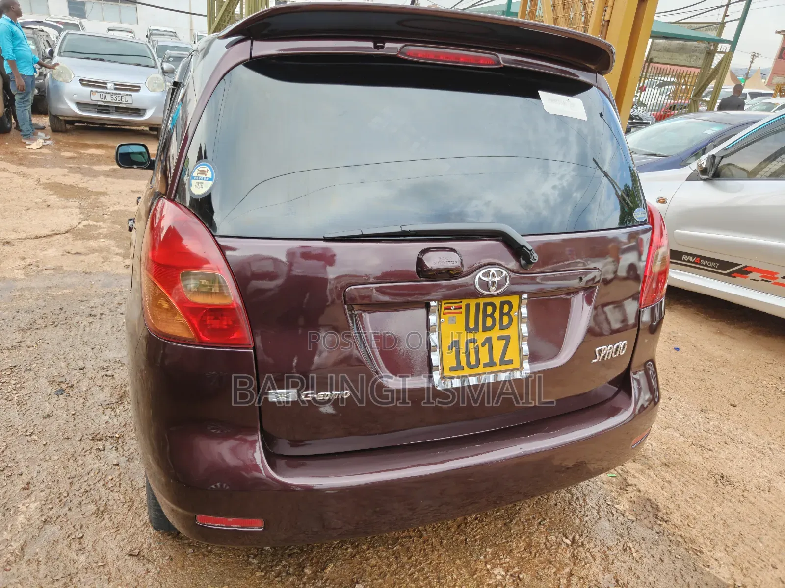 Toyota Corolla Spacio 2002 Maroon
