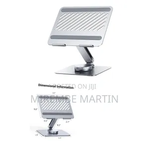 UGREEN Swivel Laptop Stand for Desk Adjustable 360 Rotating Base