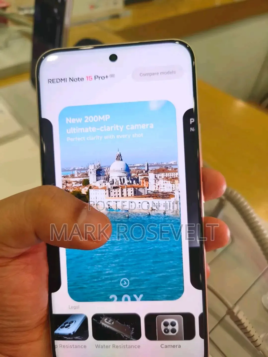 New Xiaomi Redmi Note 15 Pro 256 GB Gold