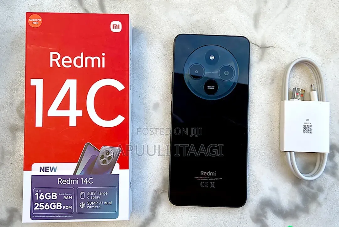 New Xiaomi Redmi 14C 256 GB Black