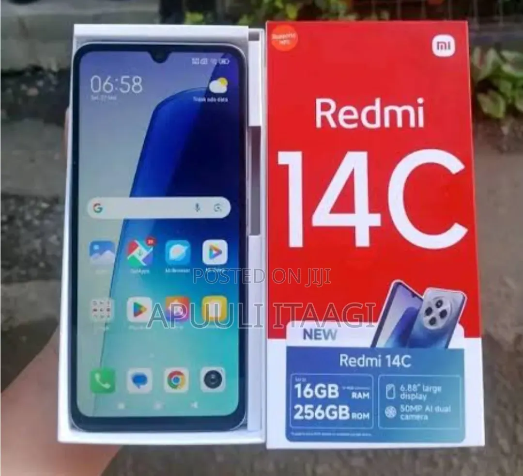 New Xiaomi Redmi 14C 256 GB Black
