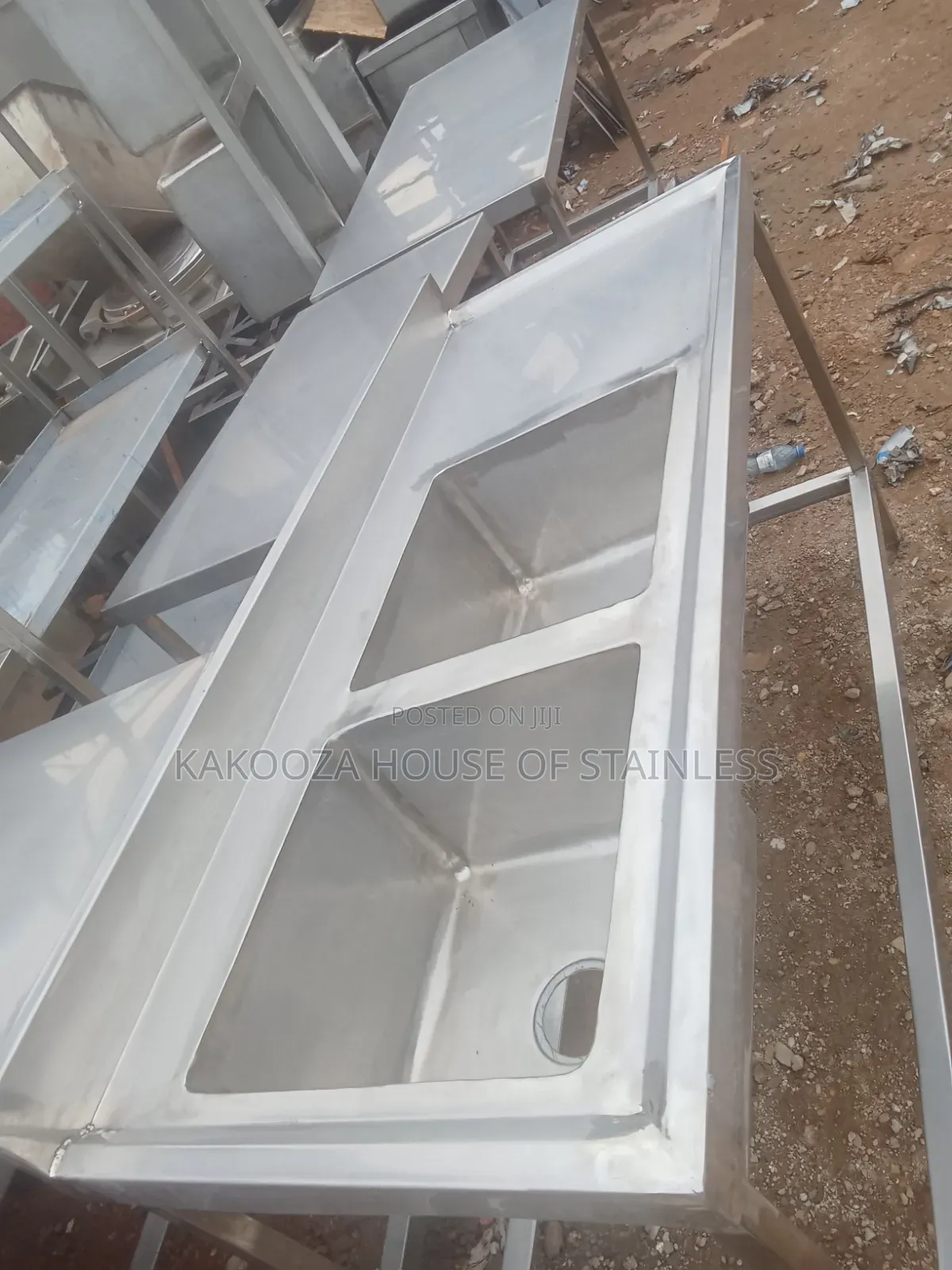 Commercial Stainless Sink With Big Bowl
