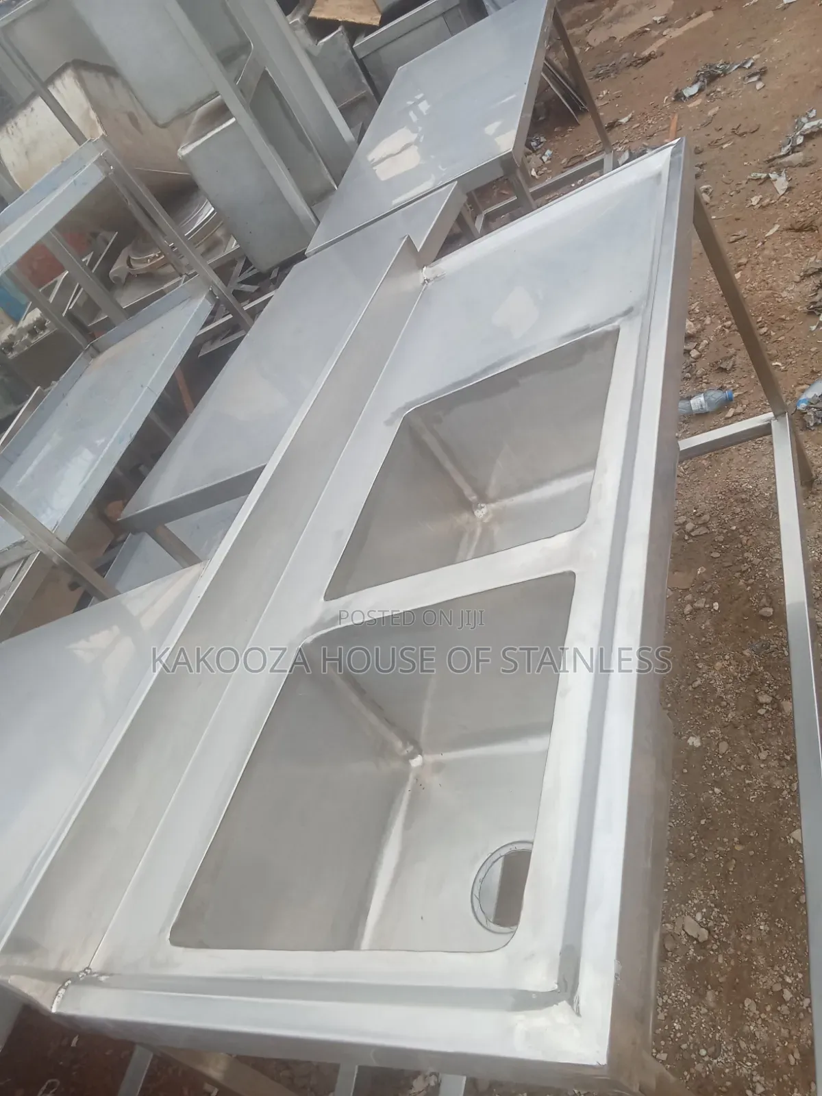 Commercial Stainless Sink With Big Bowl