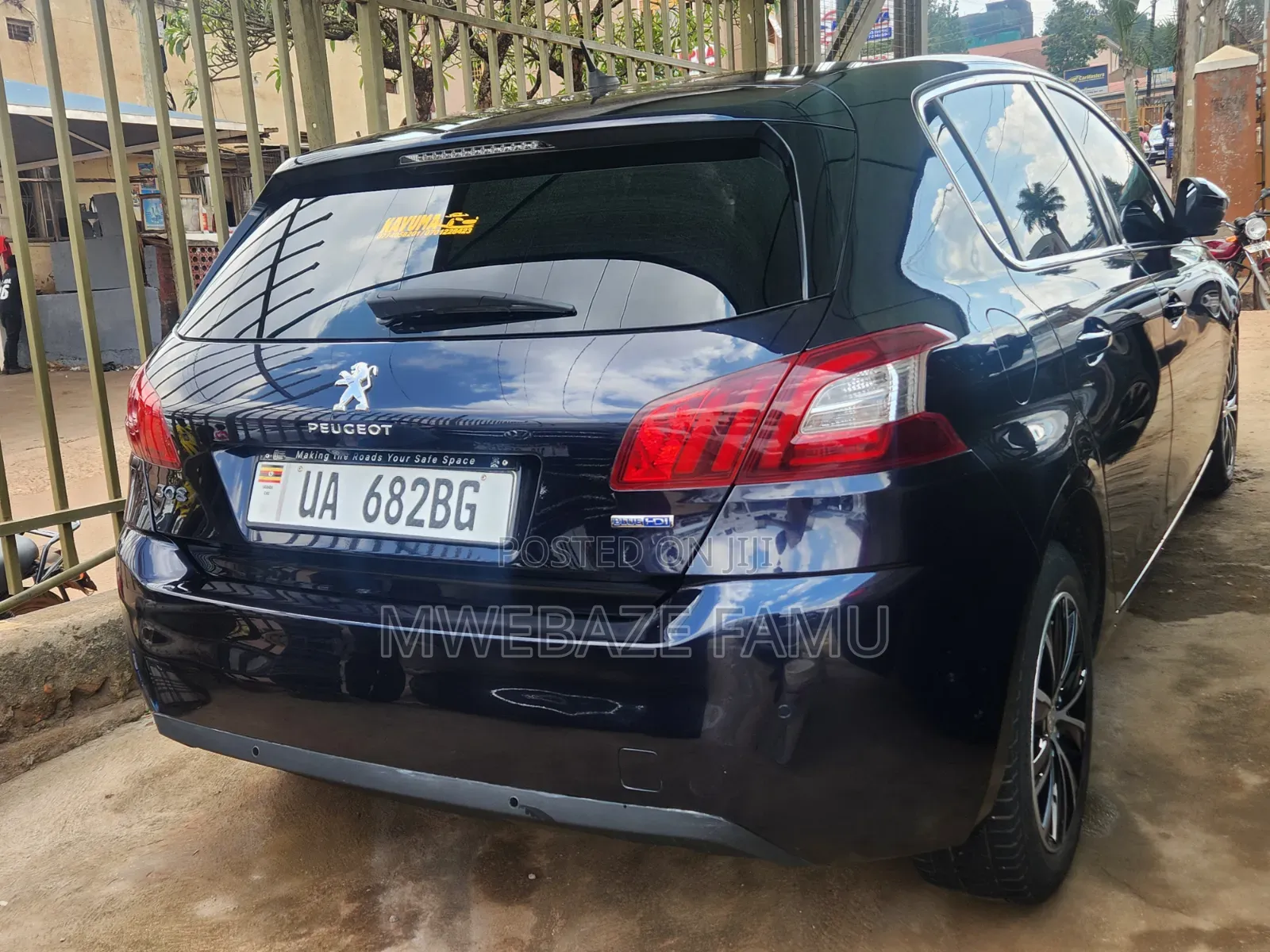 Peugeot 308 2017 Black