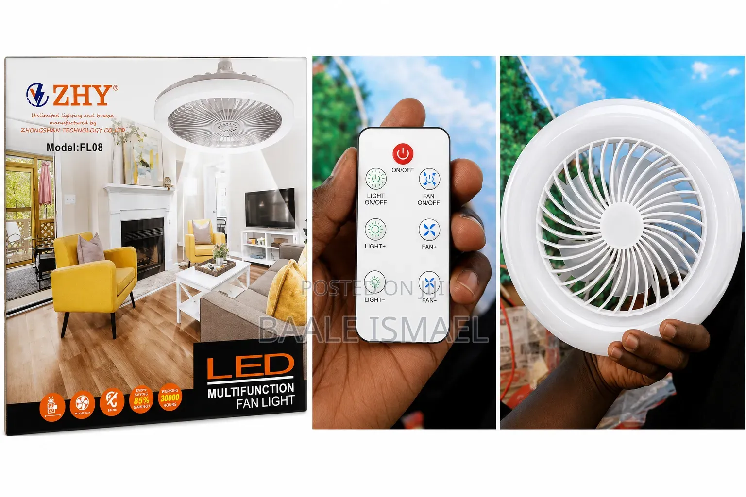 Multifunction Fan Light