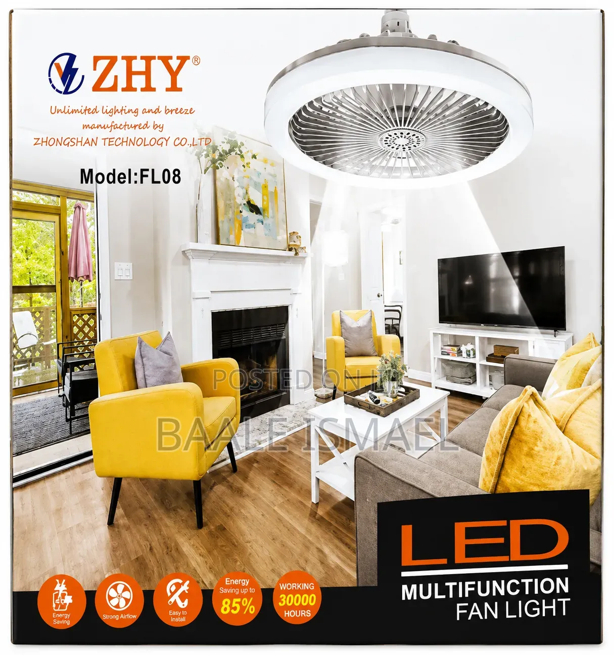 Multifunction Fan Light