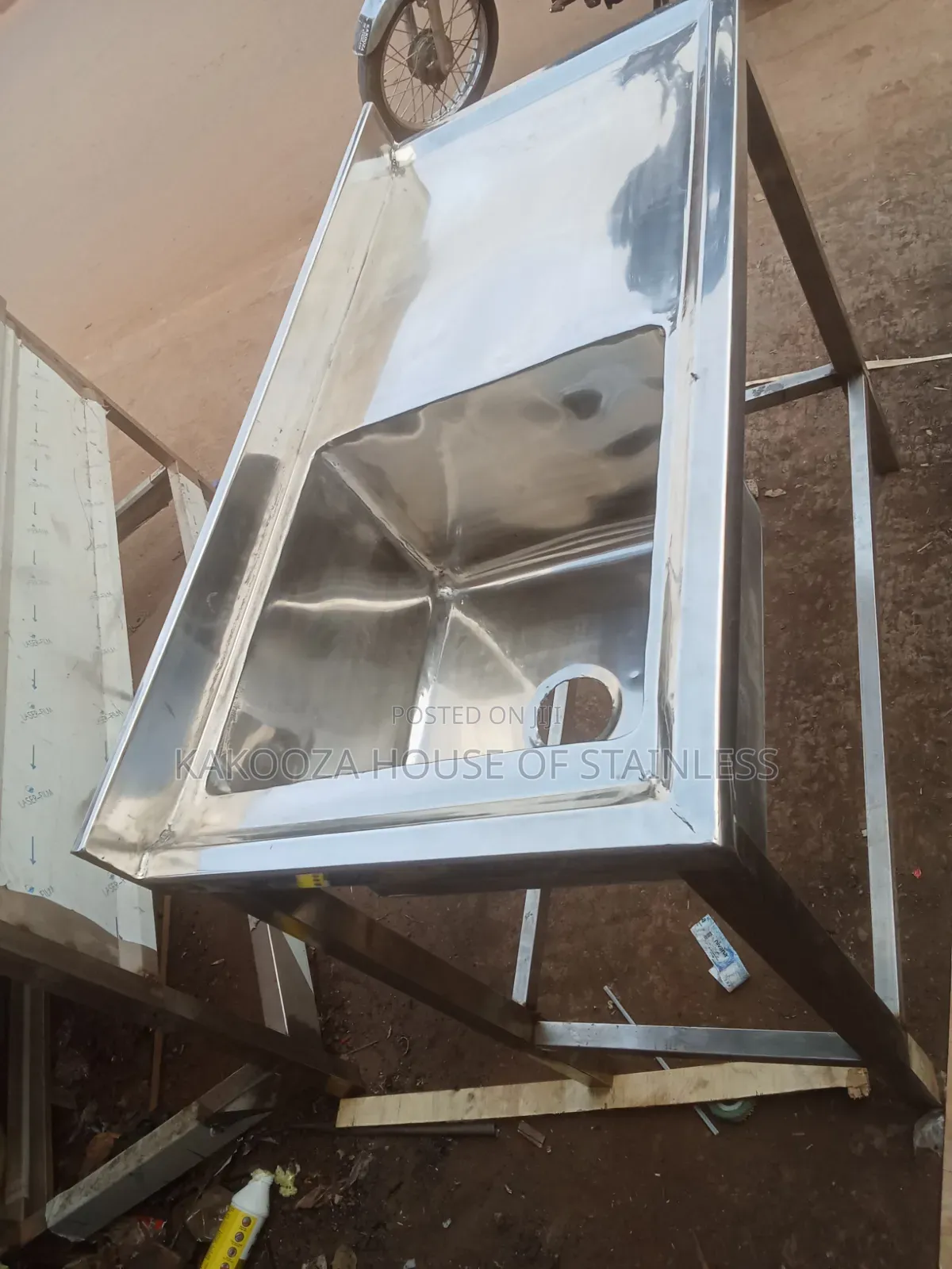 Commercial Sink Stainless New Brand